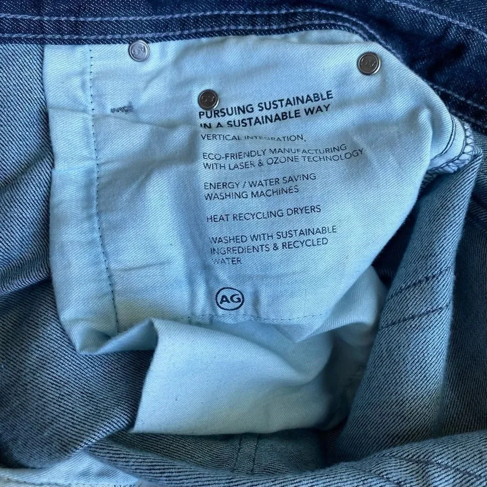 Men’s Adriano Goldschmied Everett Slim Straight Jeans 32x26 NWT